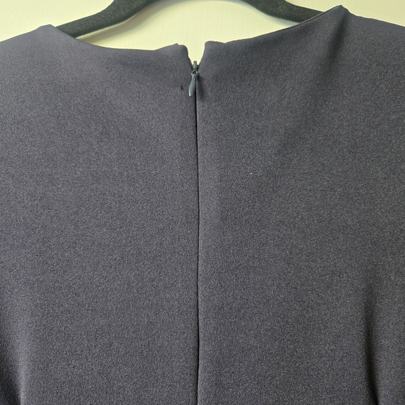 Shelby & Palmer Navy 3/4 Sleeve Dress-Size 14 - Picture 5 of 11